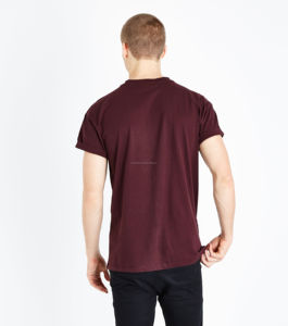 T-shirt en coton 100% pour hommes en gros, logo personnalisé OEM - Product Image 4