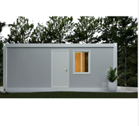 Maison conteneur à structure légère en acier, design moderne, respirante, modulaire, à assemblage rapide, garantie 5 ans pour supermarché et hôtel