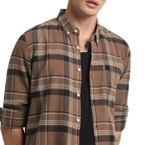 Top Trending <b>Men</b> Flannel <b>Shirt</b> Custom Made Casual Autumn Eco-Friendly Anti-Wrinkle Breathable Comfortable Durable Cotton <b>Wool</b> - Product Image 3