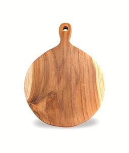 Planche à découper élégante avec longue poignée, surface lisse, prise en main facile, idéale pour couper, servir le fromage, le pain et préparer les repas. - Product Image 5