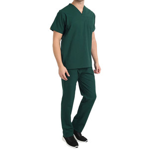 Uniformes de Hospital Unisex de Talla Regular Personalizados para la Temporada de Verano, Conjuntos de Uniformes Médicos de Primera Calidad para Farmacias, Spandex/Poliéster - Product Image 2