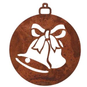 Adorno Navideño de Metal con Forma de Ciervo, Decoración Artesanal Vintage con Acabado Plateado - Product Image 4