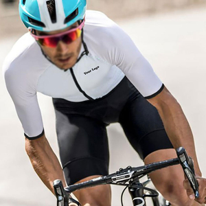 Combinaison de cyclisme et de triathlon respirante, écologique, antibactérienne, coupe-vent, 100% polyester, vêtements d'équipe, logo personnalisé - Product Image 5