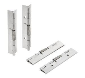 Bisagra de resorte K1175, bisagra de puerta con resorte, acero al carbono, ajustable a 180 grados, fácil instalación para muebles de hotel - Product Image 1