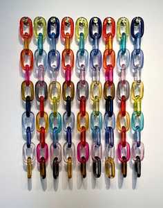 Decoración del hogar: Eslabones de cadena de resina personalizables de gran tamaño y colores claros, eslabones grandes de resina multicolor disponibles. - Product Image 6