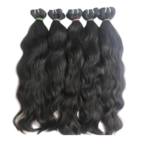 Lots de Cheveux Humains Vierges Indiens Remy 100g, Double Trame Faite à la Machine, Ondulations Profondes Souples, Afro Crépu Bouclé, 100% Naturel, Vente en Gros pour l'Exportation - Product Image 1