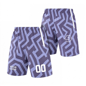 Pantalones Cortos de Fútbol de Fábrica, Fabricante de Pantalones Cortos Deportivos Personalizados, Pantalones Cortos de Fútbol Transpirables de Secado Rápido - Product Image 3