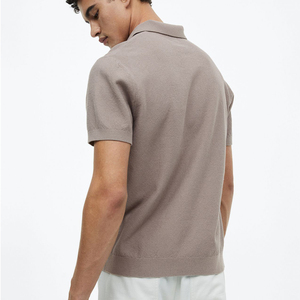 เสื้อโปโลผู้ชายสีพื้น น้ำหนักเบา ดีไซน์ใหม่ พิมพ์โลโก้คุณภาพสูงแบบพรีเมียมตามสั่ง ลดราคา - Product Image 2