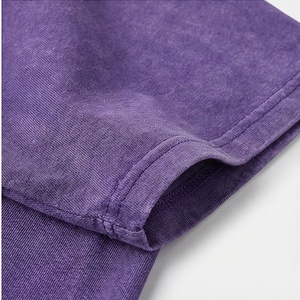 Camiseta de Algodón 100% con Lavado Ácido y Color Personalizado, Tallas Grandes, Estampado Gráfico, Camisetas para Mujer, Logotipo Impreso, Estilo Vintage - Product Image 6