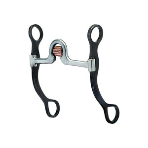 Horse Bits Copper Mouthpiece Stainless Steel <b>Jointed</b> Design for Equestrian Riding - Product Image 1