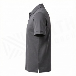 Polo de Alta Calidad, 100% Algodón Orgánico, Absorbente de Humedad, Venta al Por Mayor, Manga Corta, para Hombre, para Golf, Nuevo - Product Image 3