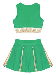 Uniformes de Porristas, Tela Flexible, Ropa Deportiva, Impresión Personalizada, Alta Calidad, para Eventos y Prácticas Deportivas - Product Image 5