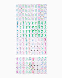 Juego de Mahjong Americano de 4 Capas Grabado Directo de Fábrica, 160 Fichas de Acrílico <span class=keywords><strong>Morado</strong></span> Claro - Product Image 3