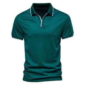 เสื้อโปโลผู้ชายแบบ OEM สั่งทำได้ แห้งเร็ว แขนสั้น ราคาขายส่ง ราคาสมเหตุสมผล ปี 2026 - Product Image 5