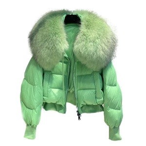 Chaqueta Acolchada Metálica Brillante con Logotipo Personalizado al por Mayor, Impermeable, de Secado Rápido, Unisex, con Capucha, Abrigo de Burbujas, Cálido para Invierno, Relleno de Poliéster - Product Image 1