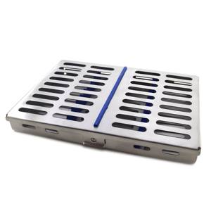 Cassette de Instrumentos Dentales de Acero Inoxidable de Alta Calidad, 10 Piezas, Bandeja para Esterilización en Autoclave, Certificación CE, Java Surgical - Product Image 3