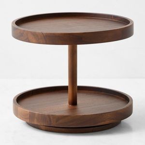 Modern Two Tier Wooden Cake Stand For Wedding Dessert Table <b>Cupcake</b> Display And Party Decoration - Product Image 2