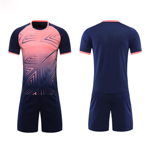 Ensemble de maillots de football américain pour hommes, personnalisable avec le nom de l'équipe, couleur dégradée, sublimation, évacuation de l'humidité, col montant, manches courtes, coupe classique - Product Image 3