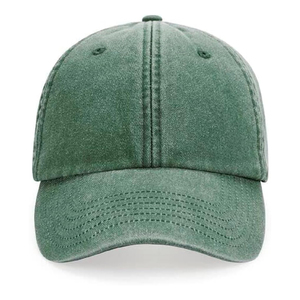 Casquettes de sport souples et réglables à 6 panneaux, vert olive délavé, effet vieilli, avec logo personnalisé, qualité supérieure, nouvelle arrivée, prix de gros - Product Image 1