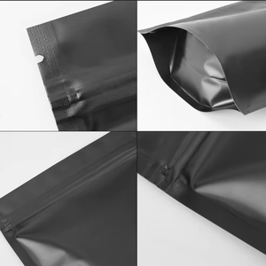 Sachet refermable à fermeture éclair / Sachet Ziplock personnalisé en LDPE / HDPE / PA, format et couleur sur mesure, pochette autoportante en aluminium avec fermeture éclair - Product Image 2