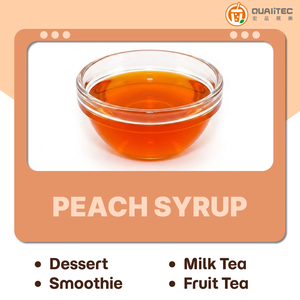 Ingredientes para Té de Burbujas con Sirope de Durazno para Smoothies, Múltiples Sabores para Té con Leche, Jugo Concentrado HACCP, Colores Vivos - Product Image 3