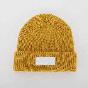 Gorro Unisex Moderno de Punto Suave y Elástico, Gorro Cálido para Invierno, Estilo Casual Urbano, para Uso Diario al Aire Libre - Product Image 1