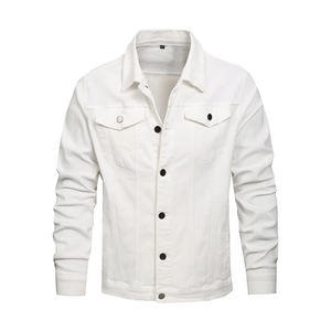 Chaqueta Vaquera para Hombre, Estilo Moderno, Diseño Personalizado, Talla Regular, Transpirable, con Bolsillos, Ropa Urbana - Product Image 1