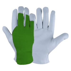 Protection des mains de sécurité industrielle personnalisable de qualité supérieure, respirante, en cuir de mouton, avec poignet réglable, résistante à la chaleur, souple et flexible - Product Image 5