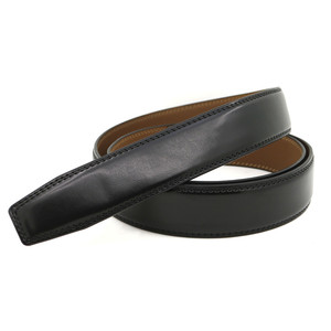 Sangles de ceinture en cuir véritable OEM – Ceintures pour hommes prêtes à l'emploi avec boucle automatique – Vente en gros directe d'usine - Product Image 5