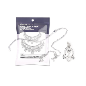 Designer Crystal Necklace Set 10575549WH Pota Stone <b>Choker</b> Unique and Elegant Accessory - Product Image 2
