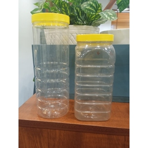 Frascos de Plástico Transparente de Primera Calidad para Alimentos, Frutos Secos y Almacenamiento en Despensa, Disponibles a Precio de Mayoreo - Product Image 5