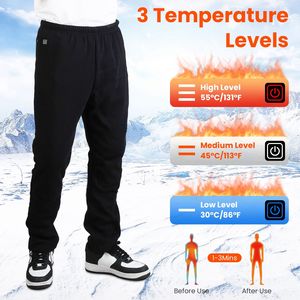 Pantaloni Riscaldati Invernali per Uomo e Donna con 12 Zone di Riscaldamento, Alimentazione USB 5V, 3 Livelli di Calore, Lavabili in Lavatrice, Pantaloncini e Calzamaglia - Product Image 3