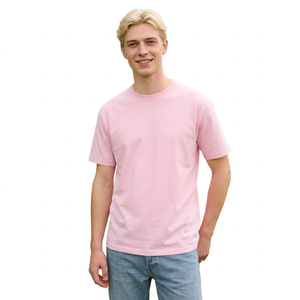 Men's Regular Fit Cotton T-Shirt Short Sleeve O-Neck Solid Color Casual Blank Design Breathable Jersey Knitted made Bangladesh - Product Image 6
