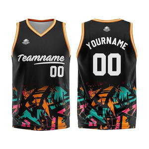 Camiseta de Baloncesto Personalizada con Nombre, Número y Logotipo del Equipo, Uniforme Personalizado para Adultos y Niños - Product Image 1