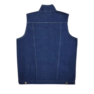 Nuevo Diseño, Chaleco Vaquero Transpirable a Bajo Precio, Servicio OEM Personalizado de Alta Calidad, Chalecos Vaqueros para Hombre a Precio Económico, Más Vendidos - Product Image 2