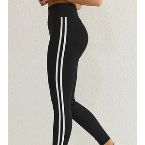 Nuevo Conjunto Deportivo Ligero para Mujer, para Gimnasio y Yoga, con Tiras Laterales, Control de Abdomen, Sujetador Deportivo con Tirantes y Leggings, 2 Piezas - Product Image 3