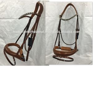 Bride de cheval en cuir anglais Bling Sedgwick Produit équestre durable - Product Image 2