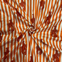 Tela de Algodón 100% Orgánico Ligero Estampado a Mano para Vestidos, Cortinas, Bolsos y Fundas - Precio de Fábrica por Yarda