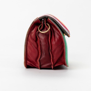 <b>Large</b> Capacity Casual Fashionable Cowhide Leather <b>bag</b> Summer Season Vintage Patchwork Genuine Leather Crossbody <b>Shoulder</b> <b>bag</b> - Product Image 4