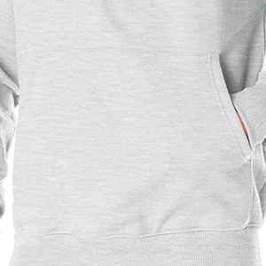 Customized Quarter Zip <b>Pullover</b> Zipper <b>Men's</b> Plain Soft Comfy Fluffy Fleece Oversized Sleeves Hoodie - Product Image 4