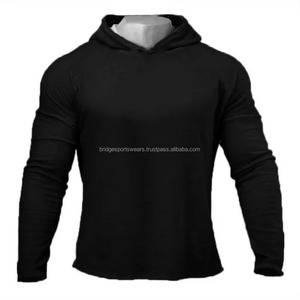 Sweat à capuche unisexe pour le basketball, à manches longues, couleur unie, respirant, séchage rapide - Product Image 2