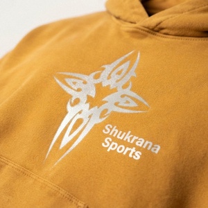 เสื้อฮู้ดดี้โอเวอร์ไซส์สตรีทแวร์แบบครอปพิมพ์ลายพระเยซูสไตล์วินเทจ ขายส่งราคาดีที่สุดสำหรับผู้ชาย - Product Image 3