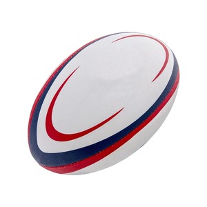 HRM Best Quality Eco-Friendly Lightweight Durable Latex Bladder Deflated Rugby <b>Ball</b> Size 5 Made Rubber Material Indoor/Outdoor - Product Image 4