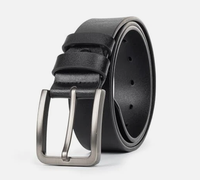Ceintures décontractées en cuir de vache véritable |   Boucle à ardillon en alliage durable |   Impression par transfert thermique |   Marque personnalisable |   Largeur de 3,5 cm
