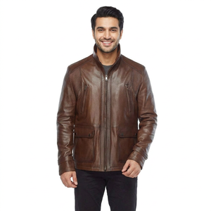 Chaqueta de cuero para hombre de alta calidad, material de primera, superventas, del mejor proveedor. - Product Image 5