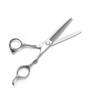 Ciseaux de coiffure professionnels Morje, en acier inoxydable, lame tranchante à 28 dents, pour droitiers, légers, pour cheveux longs - Product Image 2