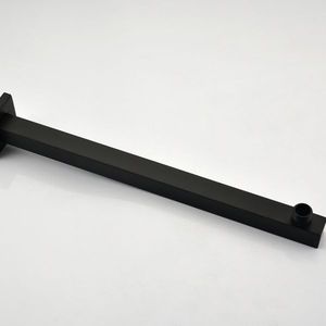 Set Doccia di Lusso in Ottone Nero Opaco da 10 Pollici con Soffione a Pioggia e Doccetta, Miscelatore per Bagno di Alta Gamma - Product Image 6