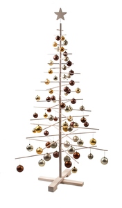 Metal antique brass ideal size christmas <b>tree</b> with a natural and modern design handcrafted for elegant festive decoration - Product Image 2