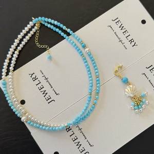 Xiaohongshu Recommends Natural Baroque Freshwater Pearl Necklace High-End Light Luxury Long <b>Sweater</b> <b>Chain</b> <b>Fashionable</b> - Product Image 3