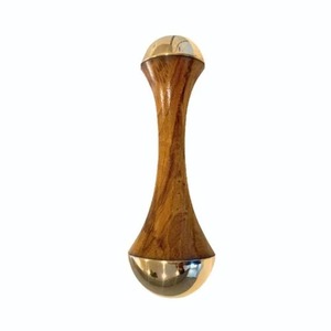 Masseur facial en bois Kansa, outil de massage ayurvédique Kansa, baguette en bois Kansa, outil de massage corporel pour la relaxation - Product Image 3